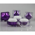 Luxus quadratische Acryl Cream Jar